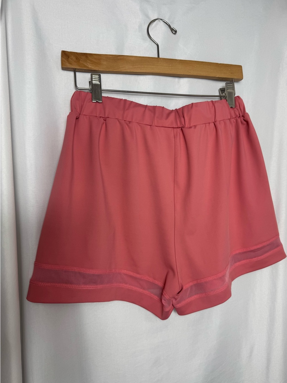 Merokeety Athletic Casual High-Rise Pink Women's Shorts Small NWT